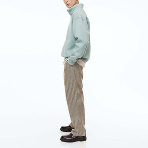 Sweat-shirt Homme Hiver Chaud à Demi-Zip Personnalisé Prix de Gros / Sweat-shirt Homme Uni à Demi-Zip Style Décontracté Streetwear - Product Image 5