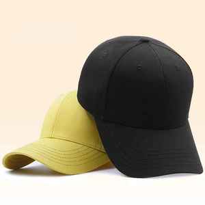Ready Baseball <b>Caps</b> with Solid Stitch Adjustable Structure 100% Cotton Breathable & <b>Waterproof</b> Unisex for Daily Use - Product Image 2