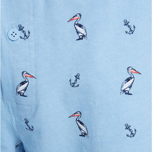 Shorts de plage pour hommes en coton 100% tricoté, respirant, à séchage rapide, imprimé par transfert thermique, teint uni, haute qualité, best-seller - Product Image 3
