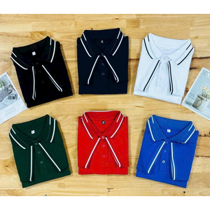 Conception personnalisée de votre propre marque : T-shirt de golf pour homme à manches courtes, avec poche avant imprimée, en polyester Dry Fit anti-plis, fabriqué au Vietnam - Product Image 1