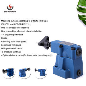 Débordement <span class=keywords><strong>de</strong></span> solénoï<span class=keywords><strong>de</strong></span> série Hy-Waloil DR20 400L/min 35Mpa soupape <span class=keywords><strong>de</strong></span> réduction <span class=keywords><strong>de</strong></span> <span class=keywords><strong>pression</strong></span> pilotée haute capacité - Product Image 6