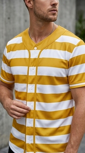 Baseball Jersey Shirt Unisex Full <b>Button</b> Casual Sports Uniform Lightweight Breathable Athletic Teamwear Top Men - Product Image 6