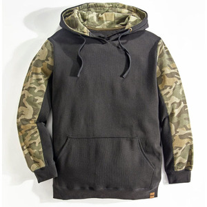 Sweat-shirt unisexe camouflage Woodland, streetwear, mode urbaine, logo personnalisé, fournisseur OEM, vente en gros - Product Image 1