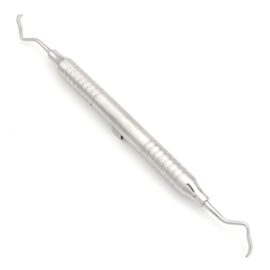Raspador de Huesos Buser 1/3 # Instrumento de Extracción Ósea Dental de Doble Extremo, 4.0–6.0 mm, Acero Inoxidable Quirúrgico - Product Image 1