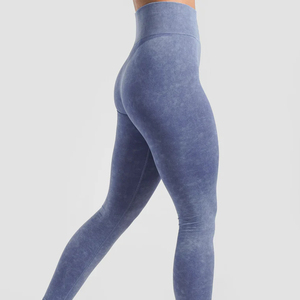 High Quality Office Lady Women's Breathable Fleece Leggings Sportswear Polyester Spandex Cotton Blend Seamless Anti-Bacterial - Product Image 3