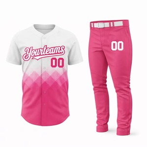 Uniforme de baseball léger personnalisé à impression numérique 100% polyester respirant à séchage rapide, prix abordable, unisexe, AZORES High - Product Image 1