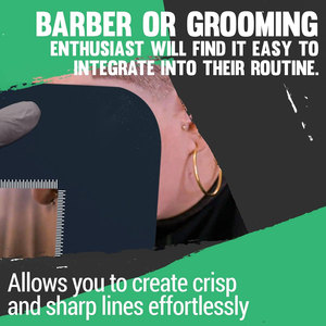 Enhancement Klutch Card for <b>Beard</b> and Line Up Precision Grooming Tool for Sharp <b>Beard</b> Shaping Hairline <b>Detailing</b> Edges Outlining - Product Image 3