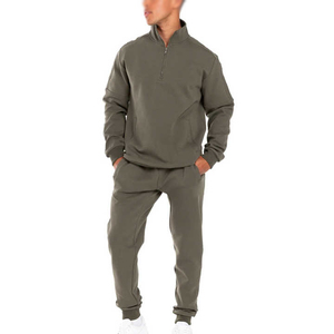 Conjunto Deportivo Personalizado de Algodón y Poliéster, Traje Deportivo Informal, Conjunto de Ropa Urbana, Venta al Por Mayor de Fábrica, Trajes Deportivos Ligeros para Hombre - Product Image 2