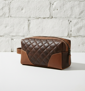 Large Capacity Casual PU <b>for</b> Toiletry Cosmetic Bag <b>for</b> Men Double Zipper Satchel Portable <b>for</b> Travel/Business in Wholesale Price - Product Image 3