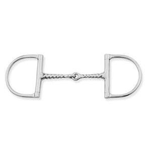 Bridon à anneau en D en cuivre à bouche roulante – Bridon d'entraînement pour chevaux en acier inoxydable pour une meilleure salivation et un meilleur contrôle - Product Image 2