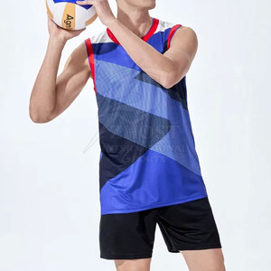 Camisetas y pantalones cortos de voleibol profesionales hechos de material duradero diseñados para máxima comodidad y rendimiento en el campo. - Product Image 4