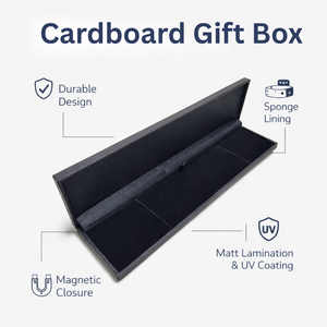 Compact Portable Rigid Cardboard Gift <b>Boxes</b> Sponge Lining Durable Design Matt Lamination UV Coating <b>Magnetic</b> Closure for - Product Image 5