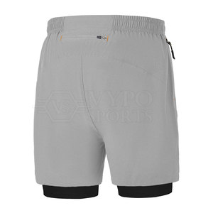 Pantalones Cortos Casuales de Cintura Elástica, Transpirables, Ligeros, de Material Elástico, Servicio OEM para Yoga, Pilates, Jogging y Uso Diario - Product Image 2