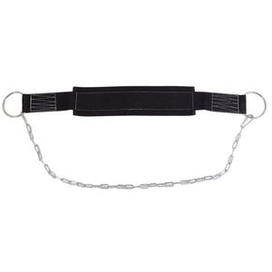 Ceinture de dips en néoprène premium avec chaîne en acier robuste et doubles anneaux en D pour tractions lestées, dips et entraînement de force – Accessoire de gym - Product Image 2