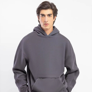 High Quality Customized Unisex Winter <b>Hooded</b> <b>Fleece</b> Pullover 100% Cotton Breathable & Quick Dry - Product Image 1