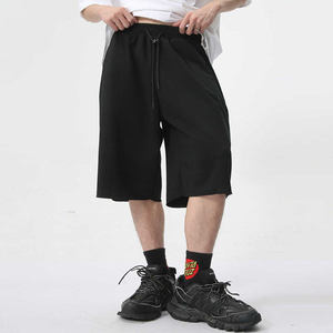 Shorts décontractés unisexe en molleton bouclette 350 g/m² respirant pour l'été, grande taille, en coton, vente en gros OEM 2026 - Product Image 5