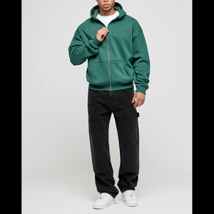 เสื้อฮู้ดแบบสวมใส่สบายพร้อมด้านในบุขนอุ่นและขอบเอวยางยืด - Product Image 2