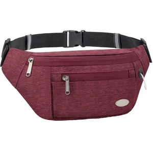 Bolsa de Pecho para Ciclismo y Cinturón de Correr, Multicompartimentos, Deportiva, Bandolera, de Lona - Product Image 1