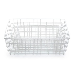 Panier de rangement en métal industriel élégant et durable pour placard - Product Image 3