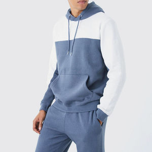 Chándal Personalizado de Alta Calidad para Hombre, 100% Algodón, Sudadera con Capucha y Pantalones Deportivos, Ropa Deportiva con Color Personalizado - Product Image 3