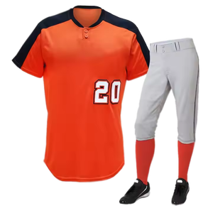 Tenues de baseball sportives coupe classique avec tailles plus grandes, séchage rapide et respirantes pour l'entraînement - Product Image 6