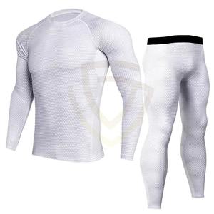 Ensembles de course thermiques pour hommes, combinaison de compression fine d'automne, legging de fitness, combinaison de compression sportive - Product Image 1