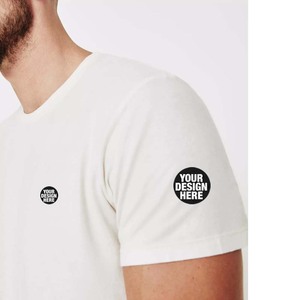 เสื้อยืดคอตตอน 100% 220 GSM ทรงปกติ พิมพ์ลายพัฟฟ์ตามสั่ง ขายส่งจากโรงงานโดยตรง - Product Image 1