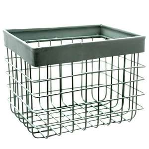 Durable Quality Best Selling Wire Fruit <b>Basket</b> Decorative Black Finished Luxury <b>Rectangular</b> Tabletop Decorative <b>Storage</b> <b>Basket</b> - Product Image 3