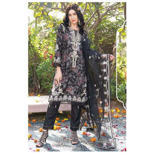 Vêtements de créateurs indiens et pakistanais Top Plazzo élégant et Dupatta pour la fête - Product Image 1