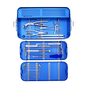 Boîte de Stérilisation pour Instruments Chirurgicaux Orthopédiques, Ensemble d'Instruments pour Petits Fragments et Plaques, par Surgiright Instrument - Product Image 6