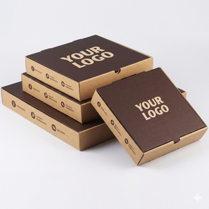 Empaque Rígido de Cartón Corrugado de Grado Alimenticio, Desechable y Sostenible, Diseños Estructurales Personalizados, Impresión Flexográfica, Logotipo Personalizado - Product Image 4