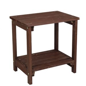 Tavolino Rettangolare in Legno Marrone Chiaro per Arredamento Soggiorno - Product Image 3