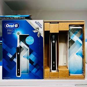 แปรงสีฟันไฟฟ้า Oral-B iO Series 6 รุ่นที่ดีที่สุด พร้อมหัวแปรง 1 หัว สีดำลาวาและสีขาว - Product Image 4