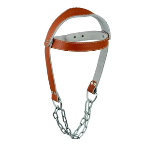Arnés de Cabeza de Cuero Reforzado Personalizado para Levantamiento de Pesas, Gimnasio, Fitness, Equipo de Seguridad, Entrenamiento con Cadenas de Inmersión - Product Image 5