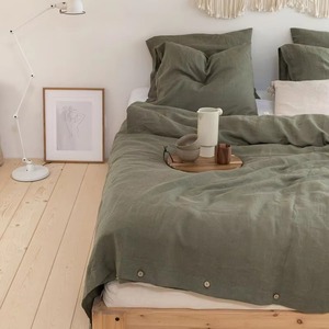 Ensemble de 4 draps de lit et couettes confortables et respirants, comprenant deux taies d'oreiller - Product Image 6