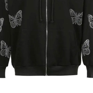 Quick Dry Men Rhinestones <b>Hoodies</b> <b>Plain</b> Dyed Men Rhinestones <b>Hoodies</b> Basics Cotton Blended Low Price Men Rhinestones <b>Hoodies</b> - Product Image 2