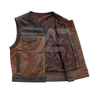 Gilet de moto sans manches pour homme de haute qualité, style motard urbain, collection 2026 - Product Image 4