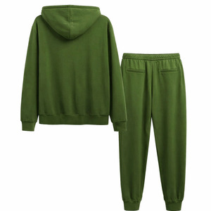 Chándal de Invierno para Hombre con Capucha, Informal, Transpirable, 100% Algodón, con Cierre de Cremallera, Diseño 2 en 1 Personalizable - Product Image 3