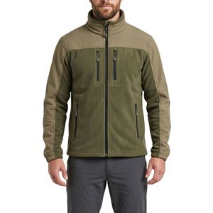Vestes Softshell Homme Blanc et Noir Contrastées Séchage Rapide Confortables Haute Performance Fournisseur de Vêtements d'Équipe - Product Image 4
