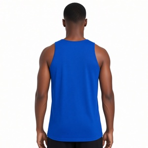 Phi Beta Sigma Royal Blue Sleeveless Tank Top <b>White</b> <b>Men's</b> Casual Summer <b>Vest</b> Fraternity Apparel 100% Cotton Quick Dry Breathable - Product Image 2
