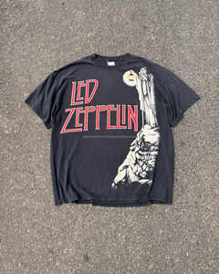 เสื้อยืดลายกรดไล่ระดับสีวินเทจสำหรับผู้ชายทรงโอเวอร์ไซส์ลายกราฟิกสไตล์ฮิปฮอปไฮสตรีทระบายอากาศได้แบบกำหนดเอง - Product Image 1