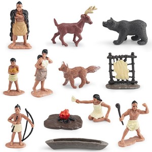 Figura de Madera de Acacia de Pueblos Indígenas al por Mayor - Representación Cultural - Product Image 1