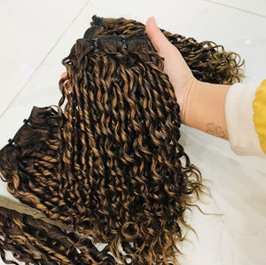 Extensiones de cabello humano Remy virgen y rizado birmano crudo de 13 de diciembre directo de fábrica de Vietnam nuevo estilo enviado directamente a Lagos Rawhair - Product Image 1