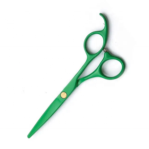 Ciseaux à cheveux professionnels de 6 pouces en acier inoxydable de haute qualité, personnalisables OEM, outil de beauté argenté pour salon et usage domestique - Product Image 5