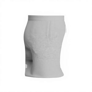 Shorts en toile décontractés pour hommes, coupe slim, tendance |   Tissu en coton tissé solide, respirant, écologique, séchage rapide |   Marque privée en gros - Product Image 4