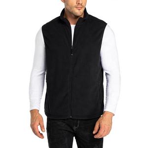 Gilet réversible en polaire polaire pour homme et femme, vêtement décontracté, chaud pour l'hiver, fermeture éclair intégrale, sans doublure, fabriqué au Pakistan - Product Image 2