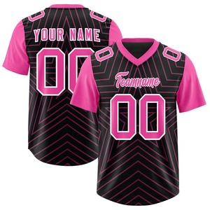 Professional American Football Jersey Moisture Wicking Fabric Digital Print Custom Logo OEM ODM Supplier Performance Wear - Product Image 5