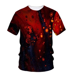 เสื้อยืดลำลองผู้ชายคุณภาพสูง ผลิตอย่างมืออาชีพ ดีไซน์ใหม่ ระบายอากาศได้ดี พิมพ์ลายแบบซับลิเมชั่น พิมพ์ลายดิจิทัล - Product Image 3