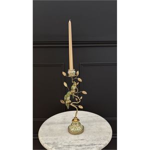 Élégant porte-bougie mural en métal argenté, support décoratif pour bougies coniques, fournitures hôtelières, vente en gros, décoration intérieure - Product Image 4