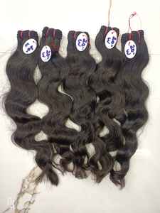 Extensions de cheveux vierges indiens 100 % naturels Remy, tissage double trame à la machine, toutes couleurs, vente en gros, collection 2026 tendance - Product Image 5